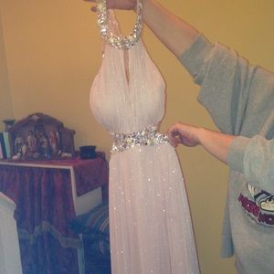 Sparkly prom dress